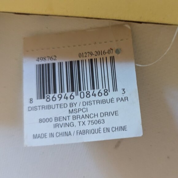 NWT Rustic Yellow Block Letter 'I' Wooden Sign Farmhouse Ashland Home Wall Decor - Picture 6 of 6